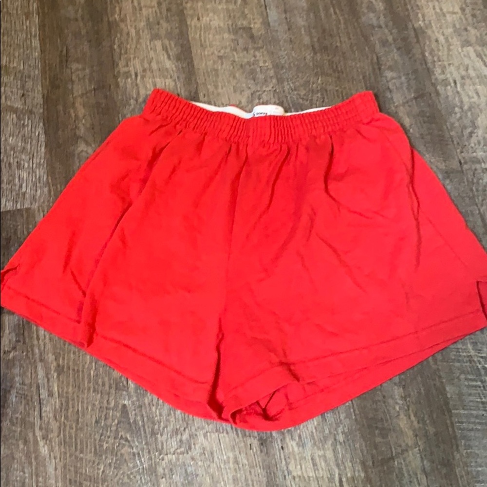 Red Soffe shorts
